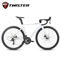 TWISTER T8-disc 22-speed aluminum alloy wheel disc brake carbon fiber road bike