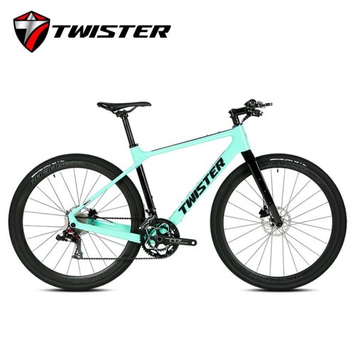 TWISTER Gravel X -PB (Hybrid) Flat Bars Handlebar Disc brake Carbon fiber road bike