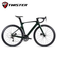 TWISTER R5PRO Aluminum Alloy Wheel Disc Brake Carbon Fiber Road Bike