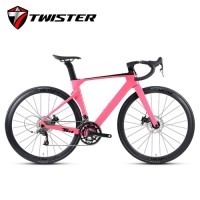 TWISTER R5PRO Aluminum Alloy Wheel Disc Brake Carbon Fiber Road Bike