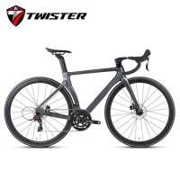 TWISTER T8-disc 22-speed aluminum alloy wheel disc brake carbon fiber road bike