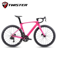 TWISTER CYCLONE-3rd WheelTop EDS TX – 24-speed Wireless electronic speed change Disc brake Carbon fiber road bike